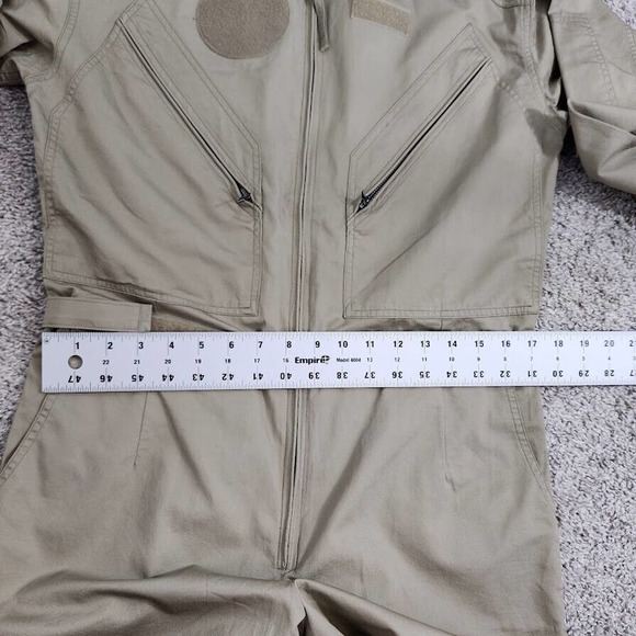 Good American Flight Suit Romper Women's Size 1 Postal Khaki New With Tags - Picture 7 of 16